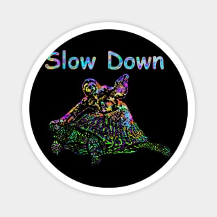Sloth and Turtle Slow Down Magnet